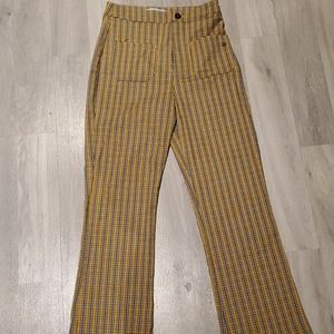 Yellow Plaid pants